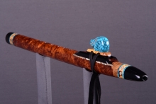 Brazilian Rosewood Burl Native American Flute, Minor, Mid G-4, #I31L (3)